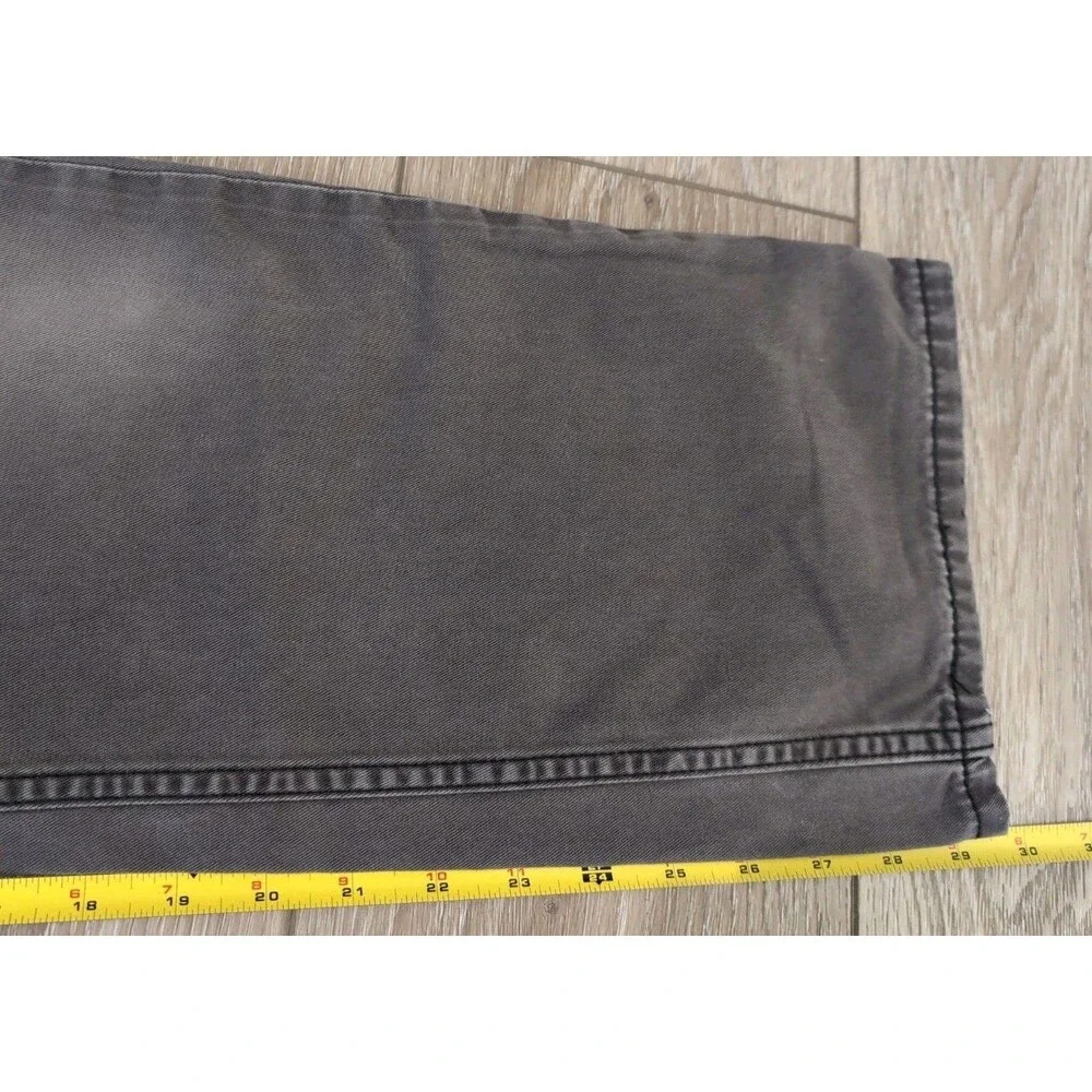 LEVI'S 514 DENIM JEANS MENS SIZE 34X30 MEDIUM WASH GRAY STRAIGHT GUC